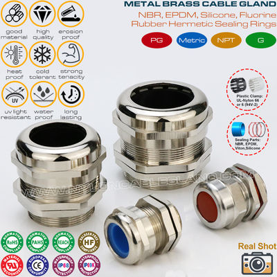 Waterproof Metallic Cable Glands