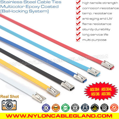 Epoxy Coated Metal Cable Ties