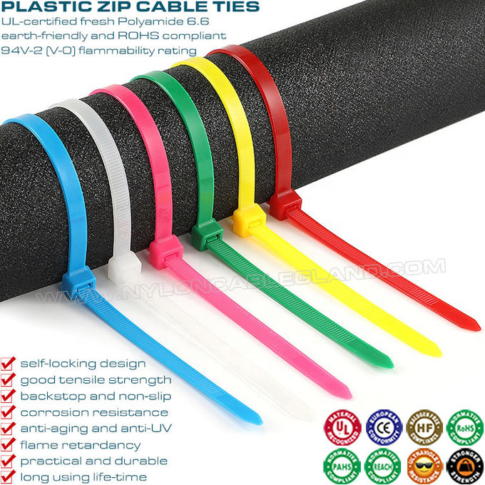 ワイヤー ハーネス用の長さ 80 ～ 1020 mm の調整可能なプラスチック ケーブル タイケーブルベルトネクタイストラップ,幅 2.5 ～ 12 mm の多用途ナイロン ケーブル タイワイヤータイ結束バンド